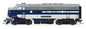 Broadway Ltd - Ho EMD F7 A/B WAB 1104/1104B W/sd