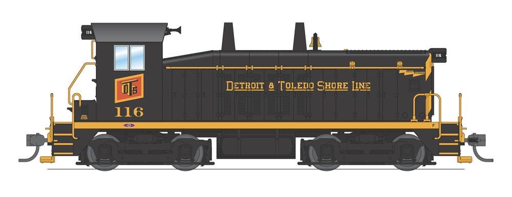 Broadway Ltd - Ho EMD SW7 DTS 116 W/sd