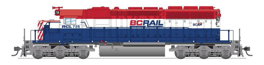 Broadway Ltd - HO EMD SD40-2 BC Rail #741