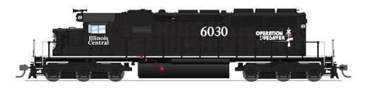Broadway Ltd - HO EMD SD40-2 IC #6257 Operation Lifesav