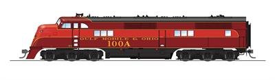 Broadway Ltd - Ho E1 Diesel A-Unit GM&O 100A W/sd Late