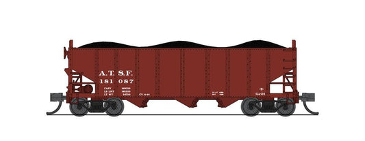 Broadway Ltd - N N&W 3bay Hopper ATSF 2pk B