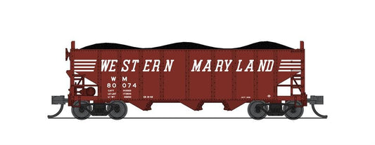 Broadway Ltd - N N&W 3bay Hopper WM 2pk A