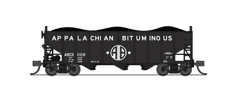 Broadway Ltd - N N&W 3bay Hopper AB 2pk A