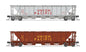 Broadway Ltd - N H32 Cvd Hopper UP 2pk