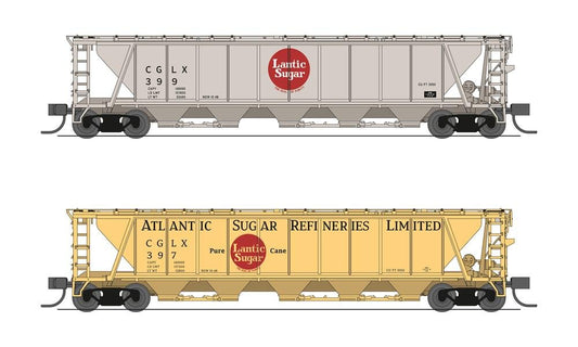 Broadway Ltd - N H32 Cvd Hopper Atlan Sugar 2pk
