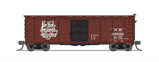 Broadway Ltd - N 40'Steel Boxcar 30's 2-pk NH