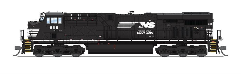 Broadway Ltd - N GE ES44AC NS 8140 W/sd
