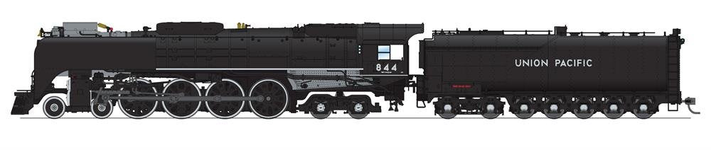 Broadway Ltd - Ho UP 4-8-4 Class FEF-3 1989-2013 Excur