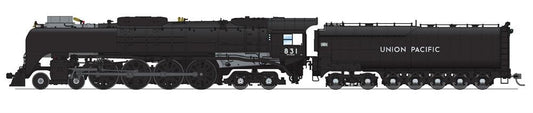 Broadway Ltd - Ho UP 4-8-4 Class FEF-2 831 W/sd+S
