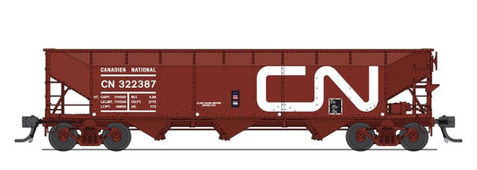 Broadway Ltd - Ho AAR 70-t Triple Hopper CN 4pk