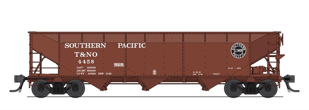 Broadway Ltd - Ho AAR 70-t Triple Hopper SP 4pk