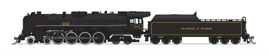 Broadway Ltd - N D&H 4-8-4 Centennial Loco 302 W/sd