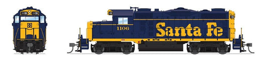 Broadway Ltd - Ho EMD GP20 ATSF 1106 W/sd