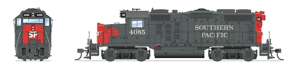 Broadway Ltd - Ho EMD GP20 SP 4087 W/sd