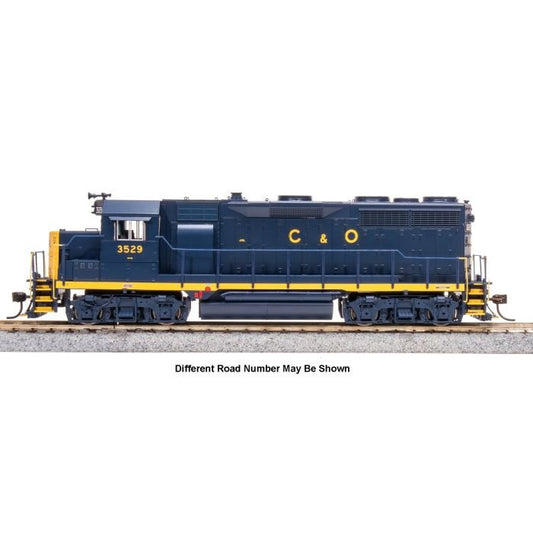 Broadway Ltd - Ho EMD GP35 C&O 3538 Yellow Nose W/sd