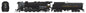 Broadway Ltd - Ho C&O K-2 Mikado Para-4 1168 W/sd+s