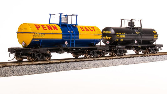 Broadway Ltd - Ho 6000gal Tank 1950s UTLX Pn Salt 2pk