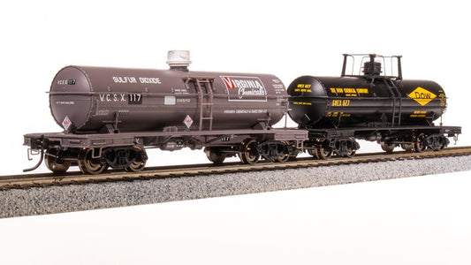 Broadway Ltd - Ho 6000gal Tank 1960s DCVC 2pk