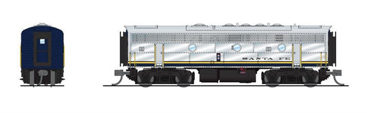 Broadway Ltd - N EMD F7B ATSF 351A Para4 W/sd