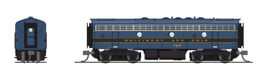 Broadway Ltd - N EMD F7B B&O 5456 Para4 W/sd