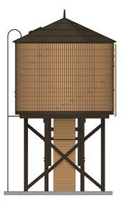 Broadway Ltd - Ho Oper Water Tower W/sd Undec Drown