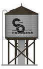 Broadway Ltd - Ho Oper Water Tower W/sd C&O Weathered