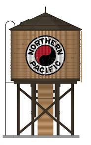 Broadway Ltd - Ho Oper Water Tower W/sd NP Weathered