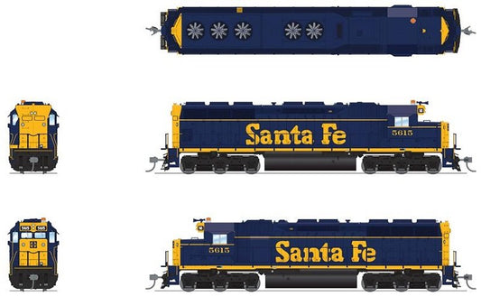 Broadway Ltd - HO EMD SD45 P4 ATSF #5615 Bookend