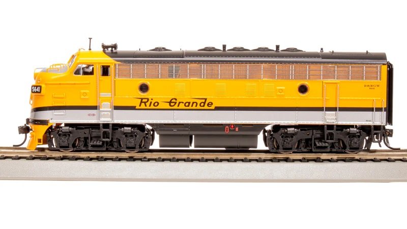 Broadway Ltd - HO EMD F7A P4 DRGW #5644