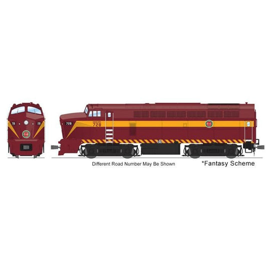 Broadway Ltd - HO BF-16 Sharknose A no sound DMIR #728