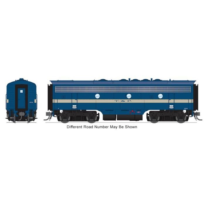Broadway Ltd - HO EMD F7B no sound T&P #1517B