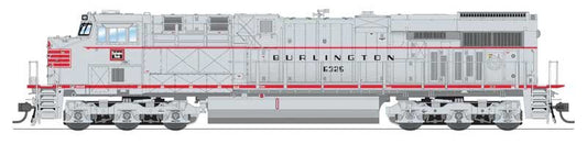 Broadway Ltd - Ho GE ES44AC CBQ 6325 Alum/BB/CRFP W/sd
