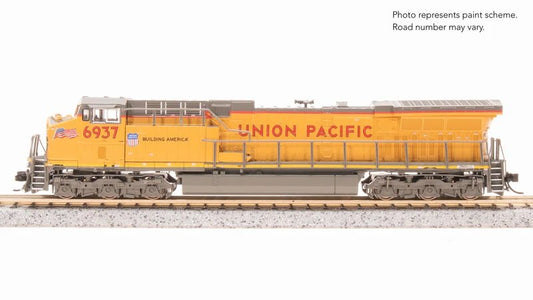 Broadway Ltd - N GE AC6000 UP Sm Flag W/sd 6965