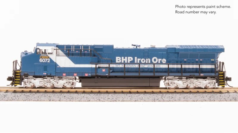 Broadway Ltd - N GE AC6000 BHP Iron Ore B/W No/sd 6072