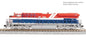 Broadway Ltd - N GE ES44AC CN BC Rail Herit No/sd 3115