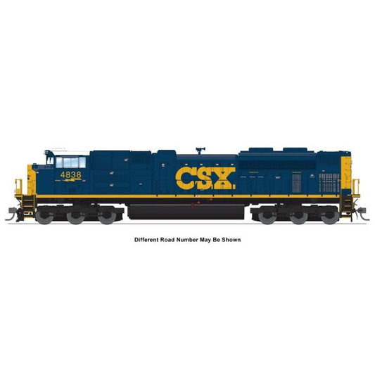 Broadway Ltd - Ho EMD SD70ACe CSX 4837 YNE Paint W/dcc