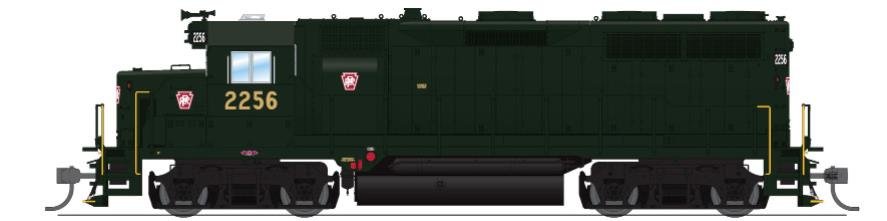 Broadway Ltd - HO GP35 PRR #2256 DC/DCC/Sound