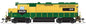 Broadway Ltd - HO GP35 CR/exReading#3639 DC/DCC/Sound
