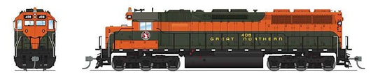 Broadway Ltd - HO EMD SD45 no sound GN #408