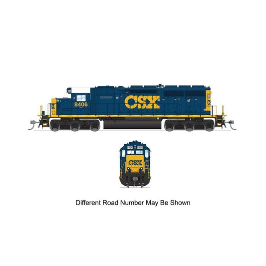 Broadway Ltd - HO SD40 no snd CSX #8413