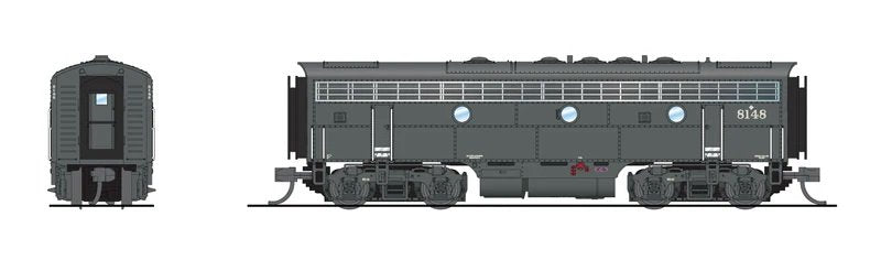 Broadway Ltd - N EMD F7B no sound SP #8192 Bloody Nose