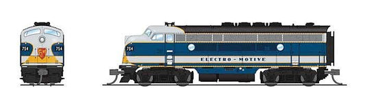 Broadway Ltd - N F3A GM Demo #754A2 Snd/DC/DCC
