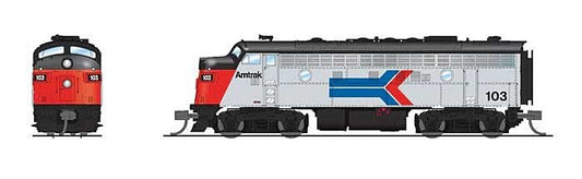 Broadway Ltd - N F7AB Amtrak#103/153 S/DC/DCC Unpwrd B