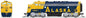 Broadway Ltd - N EMD F7A ARR #1500 Blue & Yellow HTDX