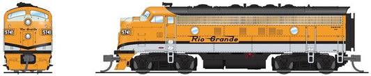 Broadway Ltd - N EMD F7A DRGW #5741 1 stripe HTDX
