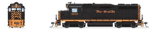 Broadway Ltd - HO EMD GP30 no sound DRGW #3015