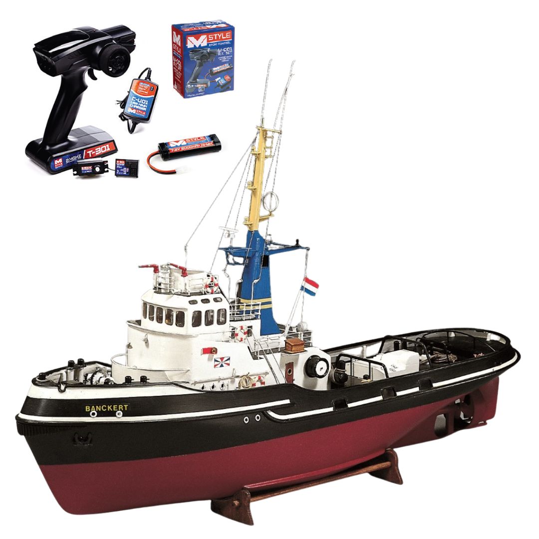 Billing Boats - Banckert PS Plastic hull 1:50 + R/C Combo