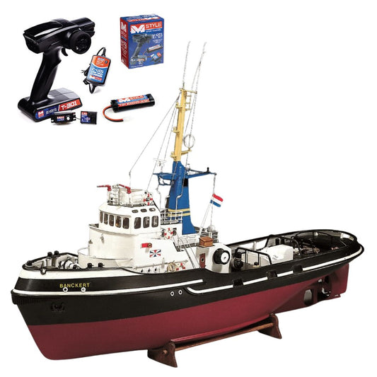 Billing Boats - Banckert PS Plastic hull 1:50 + R/C Combo