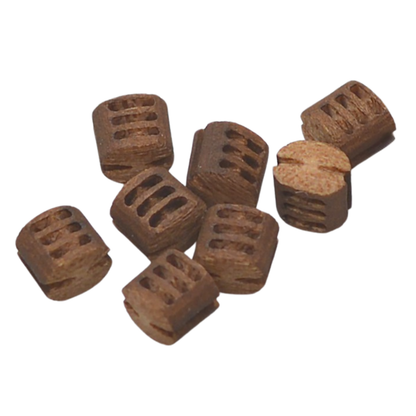 Beautiful Blocks 3 Sheave 3.0mm Wood Block 20 pcs